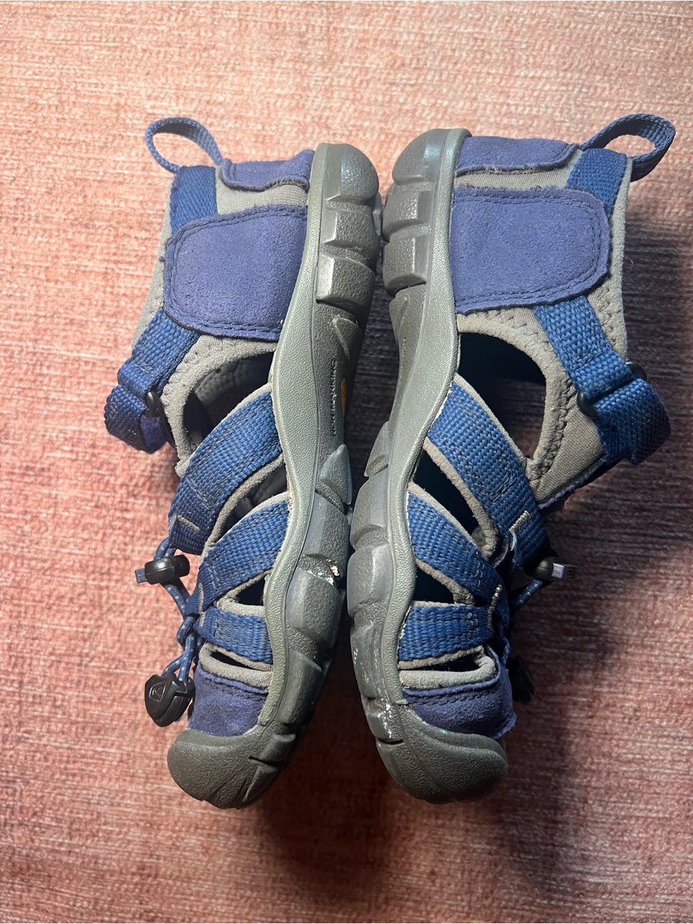 Keen Kids Blue Outdoor water Sport Sandals Closed Toe Shoes Size 10.5-11 toddler - Picture 6 of 7
